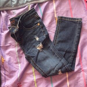 Vigoss Dark Blue Distressed Kids Jeans